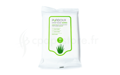 Sachet de lingettes pour masques - Aloe Vera