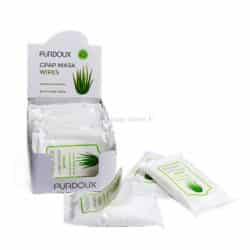 Lingettes nettoyantes de voyage pour masque - Aloe vera