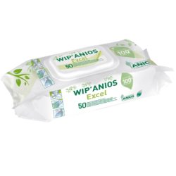 WIP'ANIOS - 50 Lingettes désinfectantes