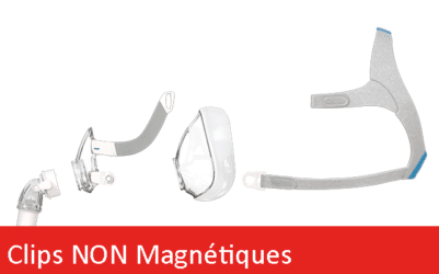 Bandeau Universel F20 Pour Masque CPAP - Fermeture Magnétique, Nylon/Polyester