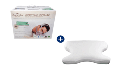 Pack Best in Rest™ – Oreiller à mémoire de forme + Housse de rechange