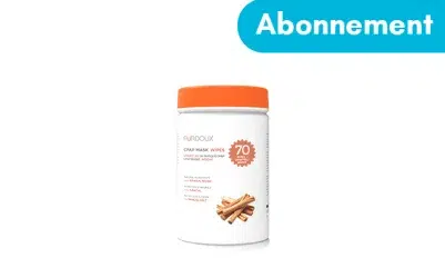 Boite de lingettes nettoyantes pour masque - Senteur Boisée | Abonnement