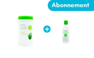 Pack Savon + Boite – Thé vert menthe & Aloe vera | Abonnement